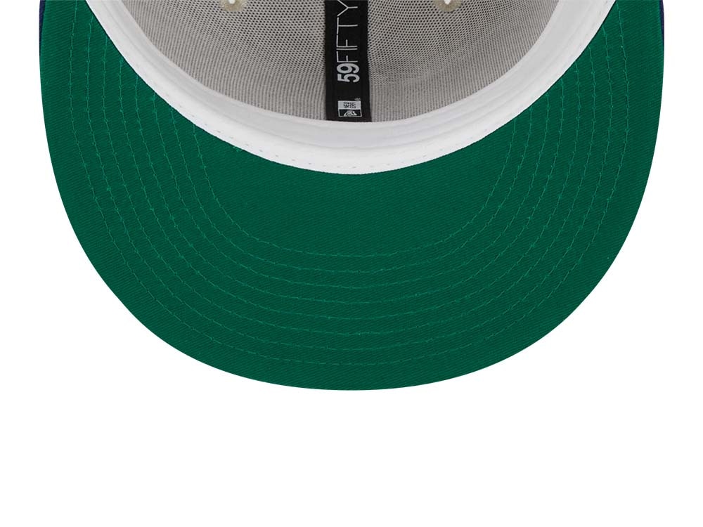 New Era Los Angeles Dodgers Farm Team Stone Throwback Two Tone Edition 59Fifty Fitted Gorra