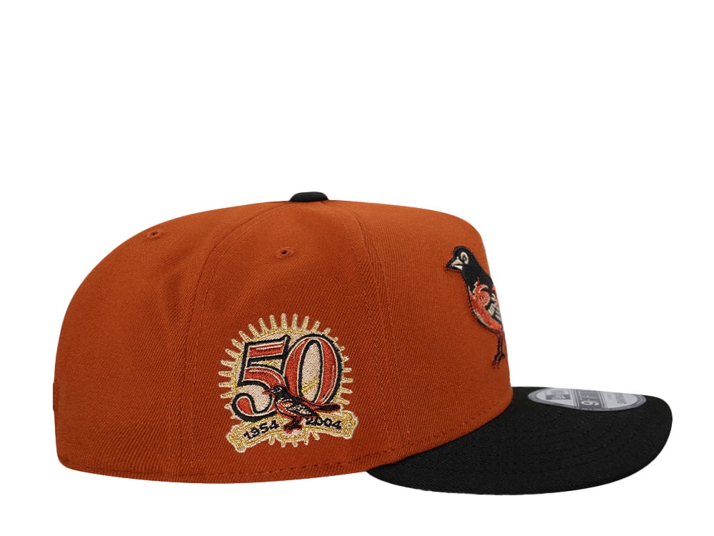 New Era Baltimore Orioles 50th Anniversary Two Tone Edition 9Fifty A Frame Snapback Gorra
