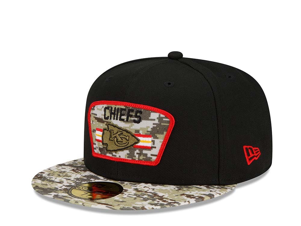 New Era Kansas City Chiefs Salute to Service 21 59Fifty Fitted Gorra