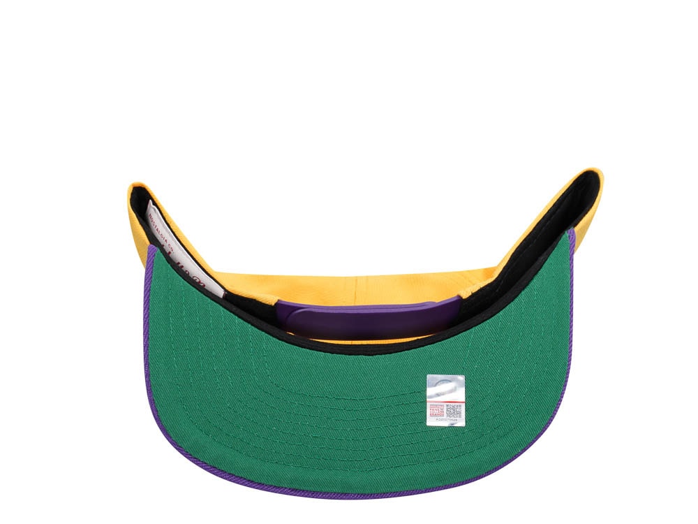 Mitchell & Ness Louisiana State University Transcript Two Tone Snapback Gorra