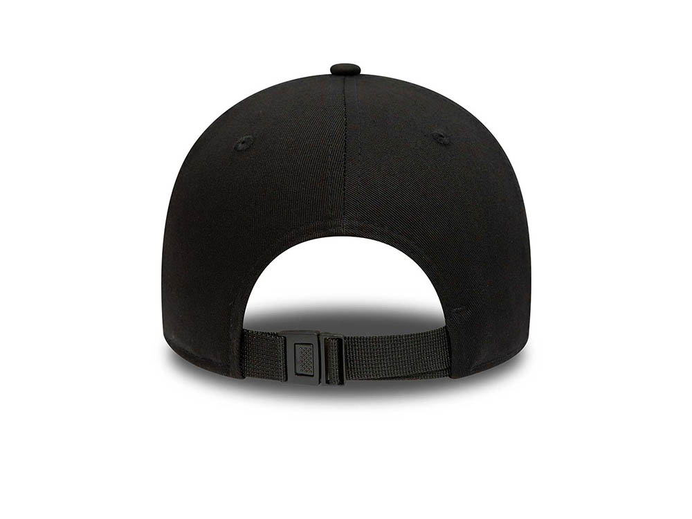 New Era Half Time Black 9Forty Strapback Gorra