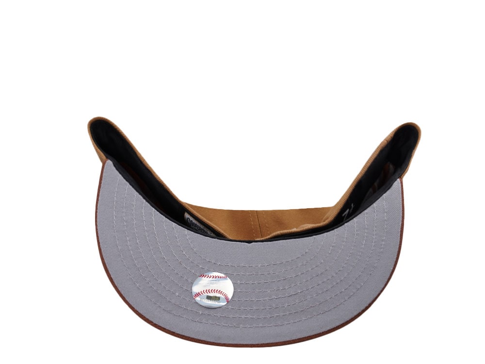 New Era Houston Astros Inaugural Season 2000 Wheat Two Tone Edition 59Fifty Fitted Gorra