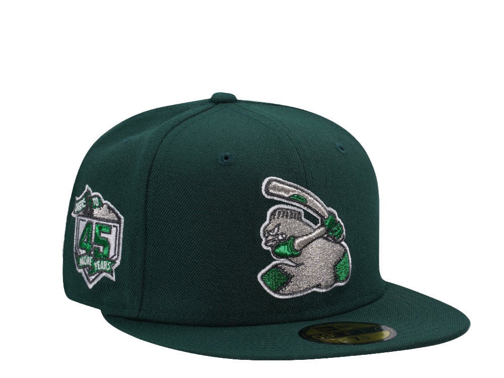 New Era Colorado Springs Sky Sox 45th Anniversary Dark Green Metallic Edition 59Fifty Fitted Gorra