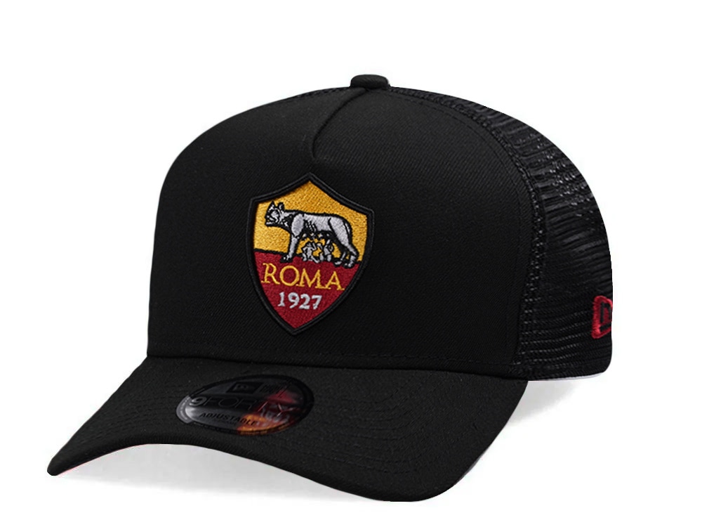 New Era Asroma Black Prime Edition 9Forty A Frame Trucker Snapback Gorra
