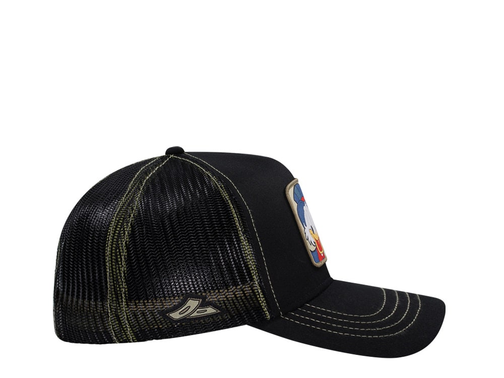 Capslab Disney Scrooge McDuck Black Trucker Snapback Gorra