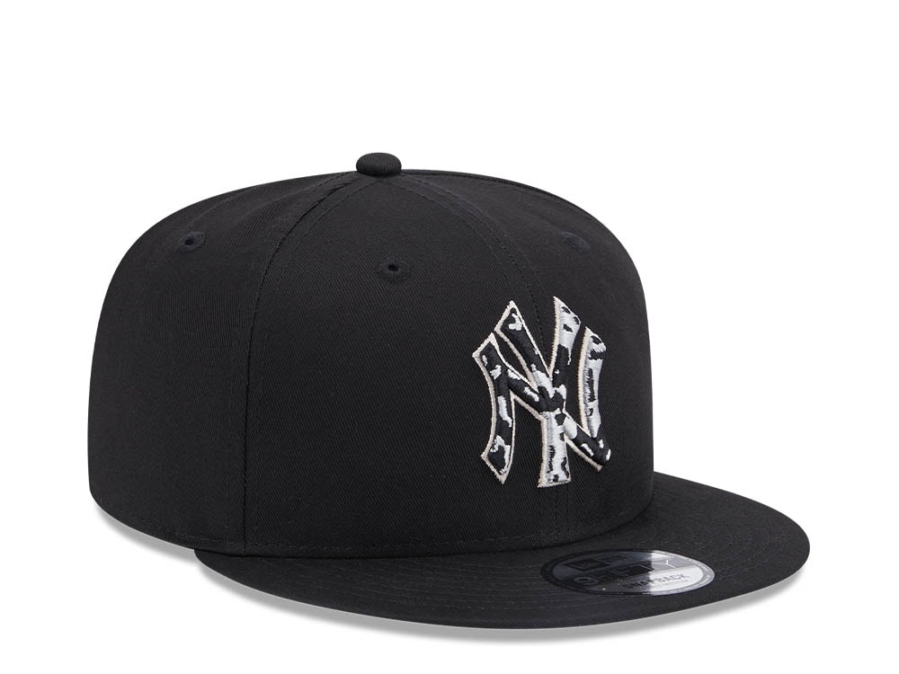 New Era New York Yankees Seasonal Infill Black Edition 9Fifty Snapback Gorra