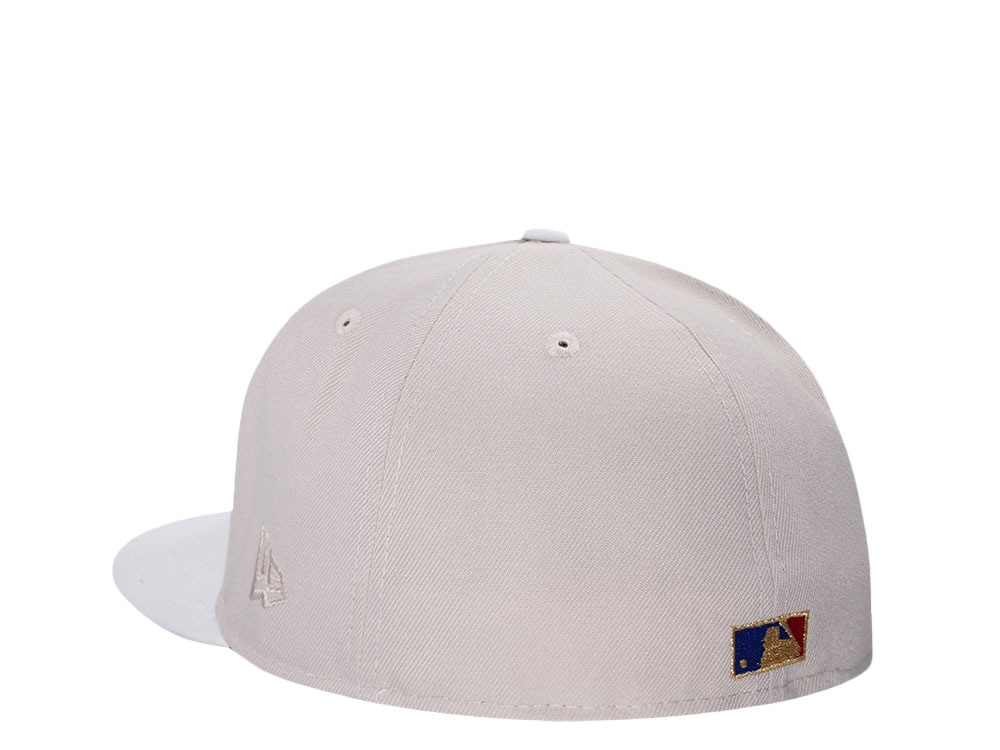 New Era Cleveland Indians 100 Seasons Golden Moon Two Tone Edition 59Fifty Fitted Gorra