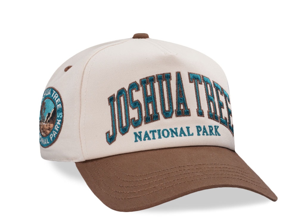 American Needle Joshua Tree National Park Roscoe Ivory Snapback Gorra