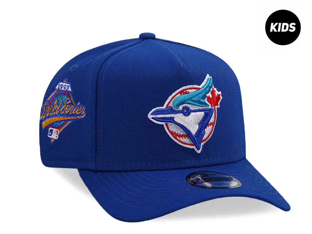 New Era Toronto Blue Jays Word Series 1993 Blue Prime Edition Kids 9Forty A Frame Snapback Gorra