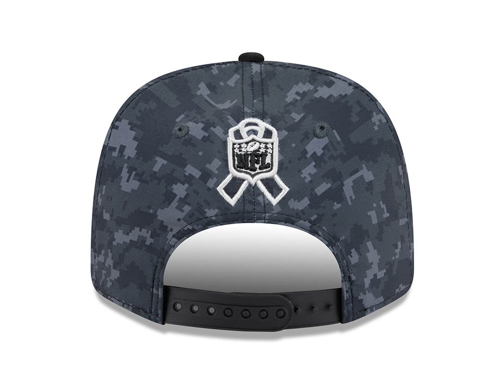 New Era Indianapolis Colts NFL Salute to Service 2026 Digi Camo Black 9Seventy Stretch Snapback Gorra
