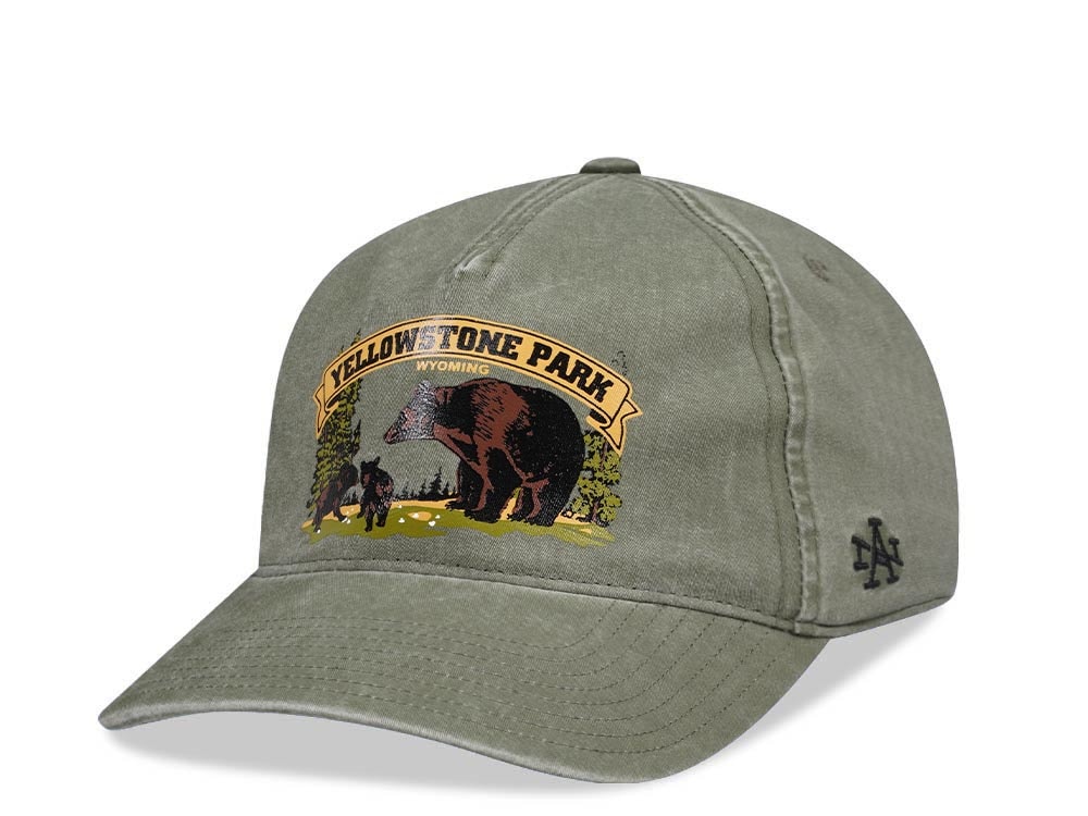 American Needle Yellowstone National Park Wyoming Trailhead Canopy  Strapback Gorra