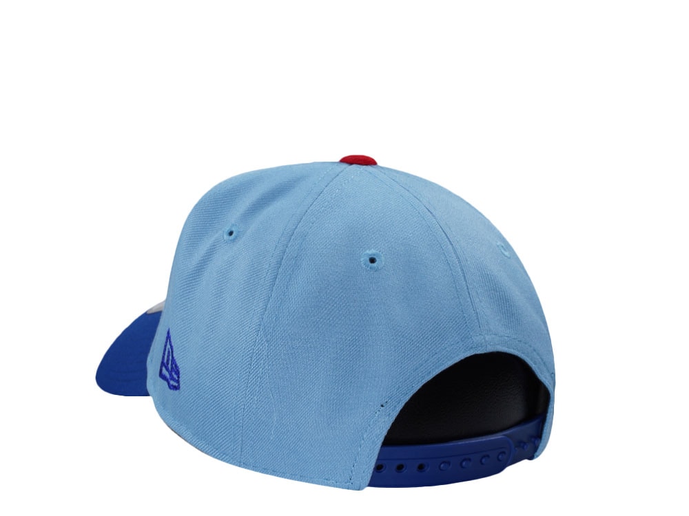 New Era Chicago Cubs Wrigley Field Blue Two Tone Edition 9Forty A Frame Snapback Gorra