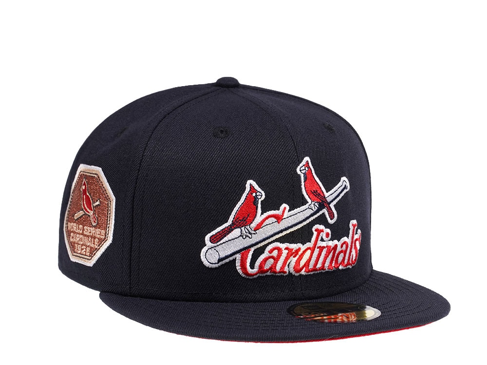 New Era St. Louis Cardinals World Series 1926 Navy and Red Edition 59Fifty Fitted Gorra