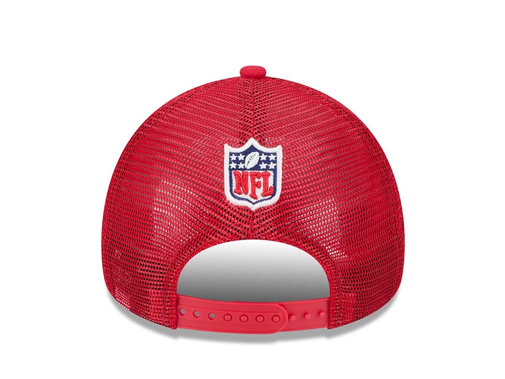 New Era San Francisco 49ers Sideline 2024 9Forty A Frame Trucker Snapback Gorra