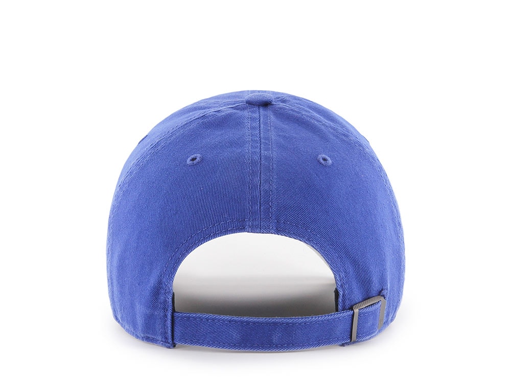 47Brand Los Angeles Dodgers Royal Blue Base Runner Edition Clean Up Strapback Gorra