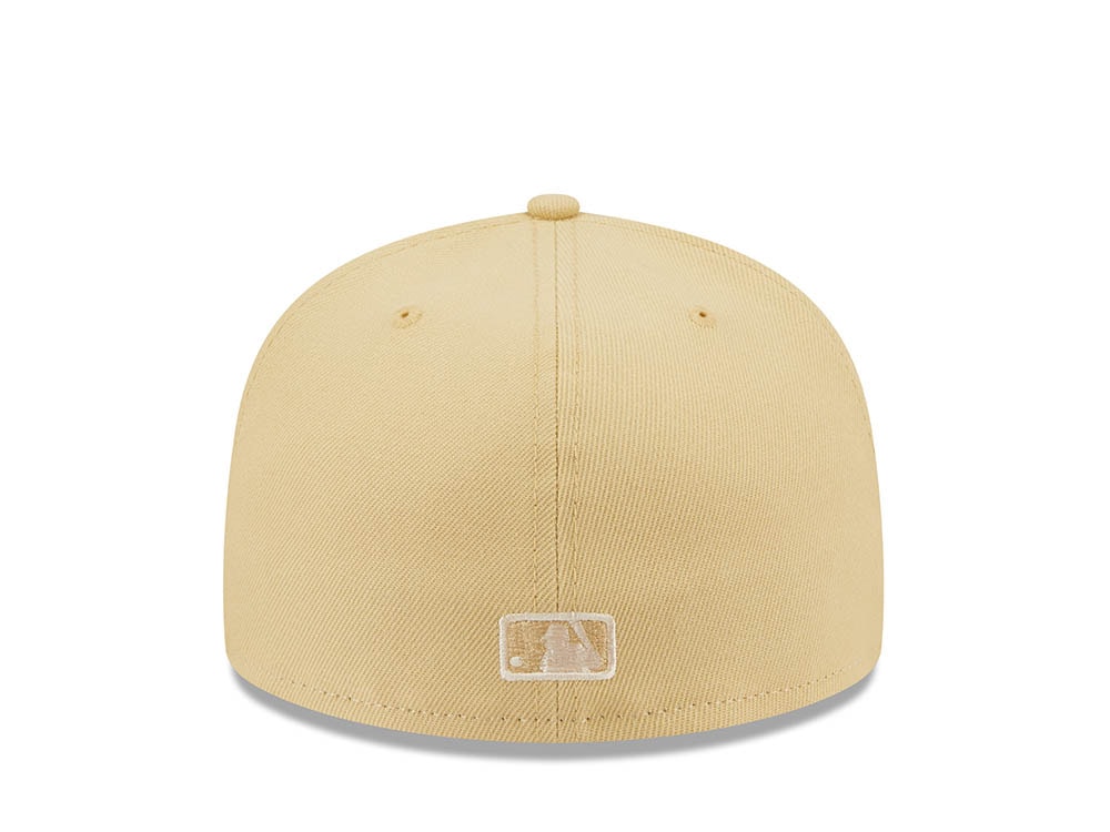 New Era Philadelphia Phillies 1950 Raffia Front Vegas Gold Edition 59Fifty Fitted Gorra