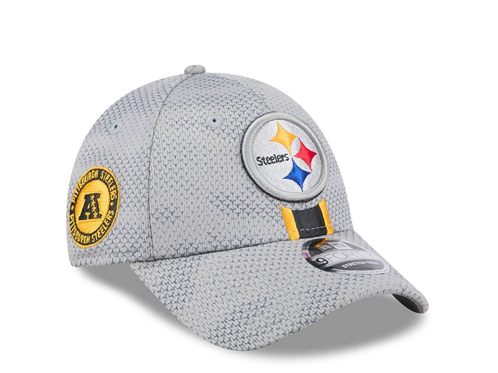 New Era Pittsburgh Steelers Sideline 2024 9Forty Stretch Snapback Gorra