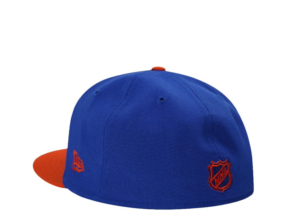 New Era Edmonton Oilers Heritage Classic 2016 Blue Two Tone Edition 59Fifty Fitted Gorra