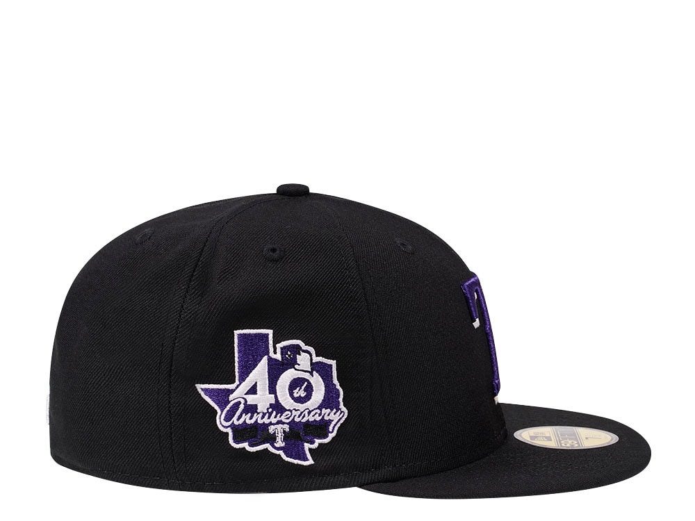 New Era Texas Rangers 40th Anniversary Color Flip Edition 59Fifty Fitted Gorra