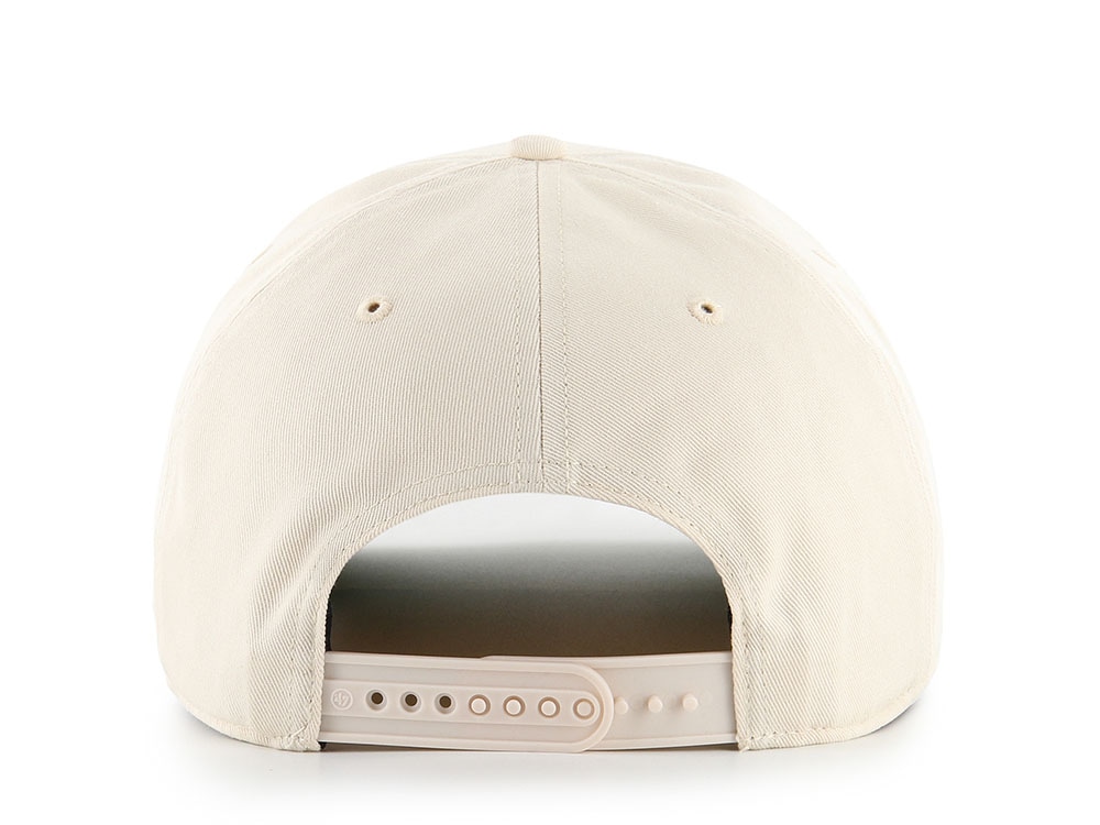 47 Brand Los Angeles Dodgers Suede Visor Natural Hitch Snapback Gorra