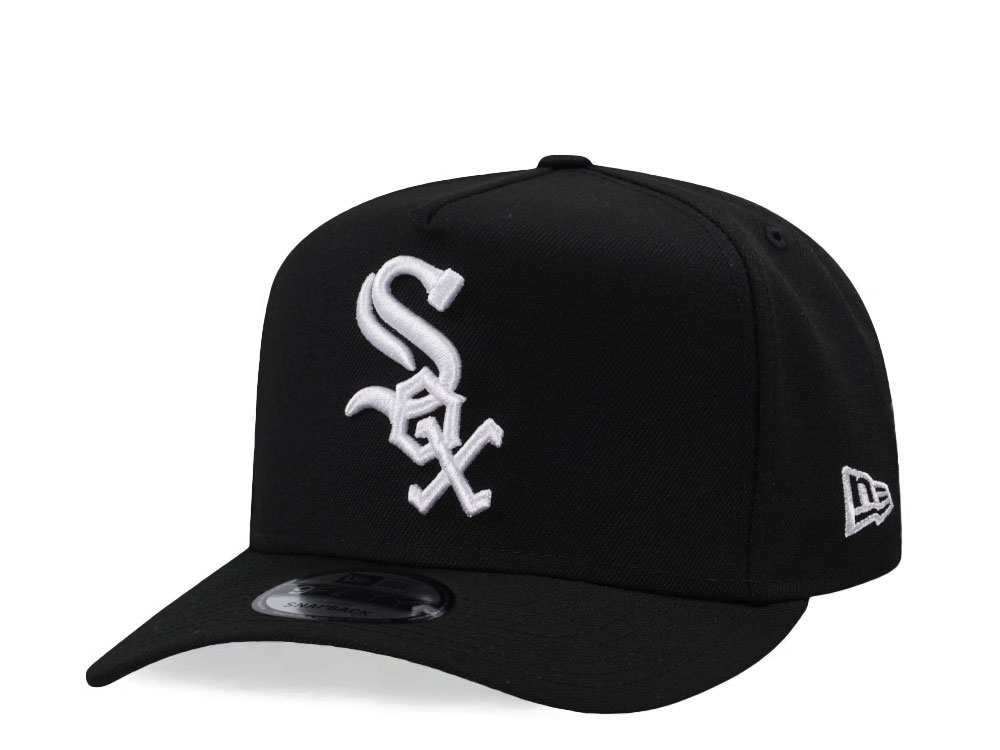 New Era Chicago White Sox Black Classic Edition 9Fifty A Frame Snapback Gorra