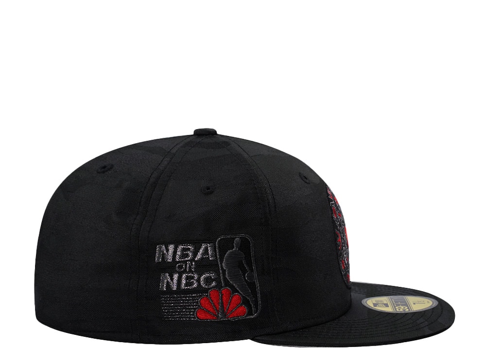 New Era Vancouver Grizzlies NBA on NBC Black Tonal Prime Edition 59Fifty Fitted Gorra