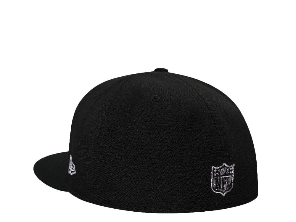 New Era Las Vegas Raiders Super Bowl Champions Black Prime Edition 59Fifty Fitted Gorra
