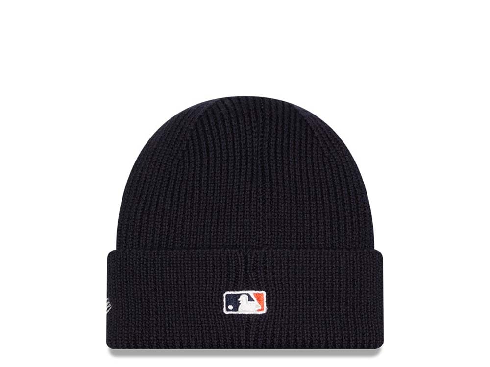 New Era Detroit Tigers Skull Knit Navy Gorro