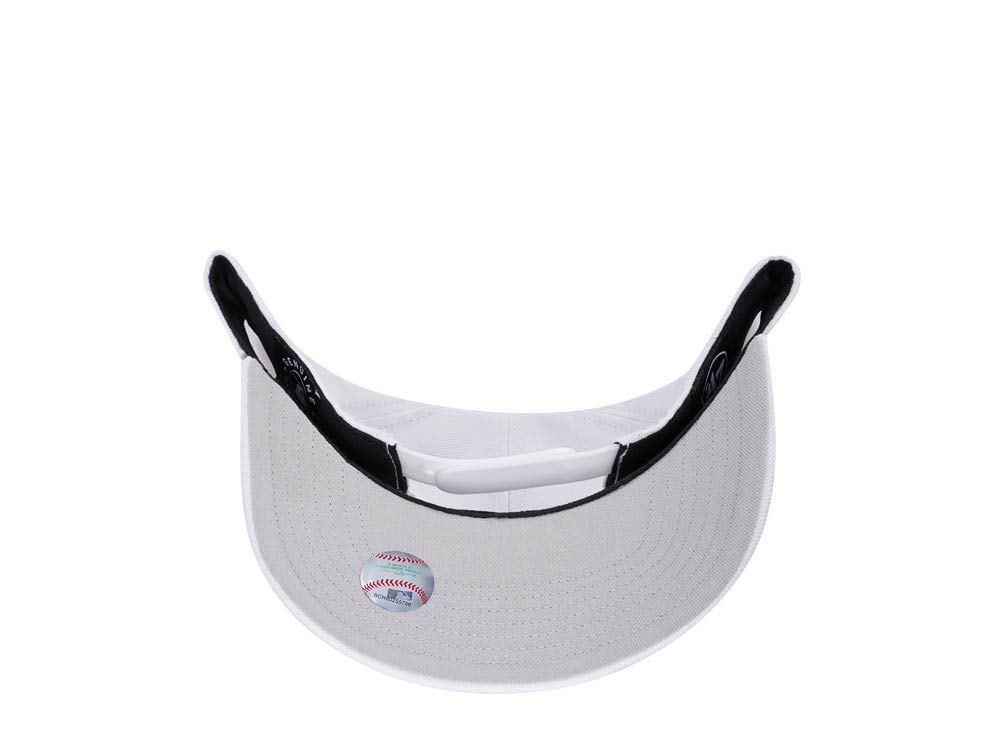 47Brand New York Yankees White Cold Zone MVP DP Snapback Gorra