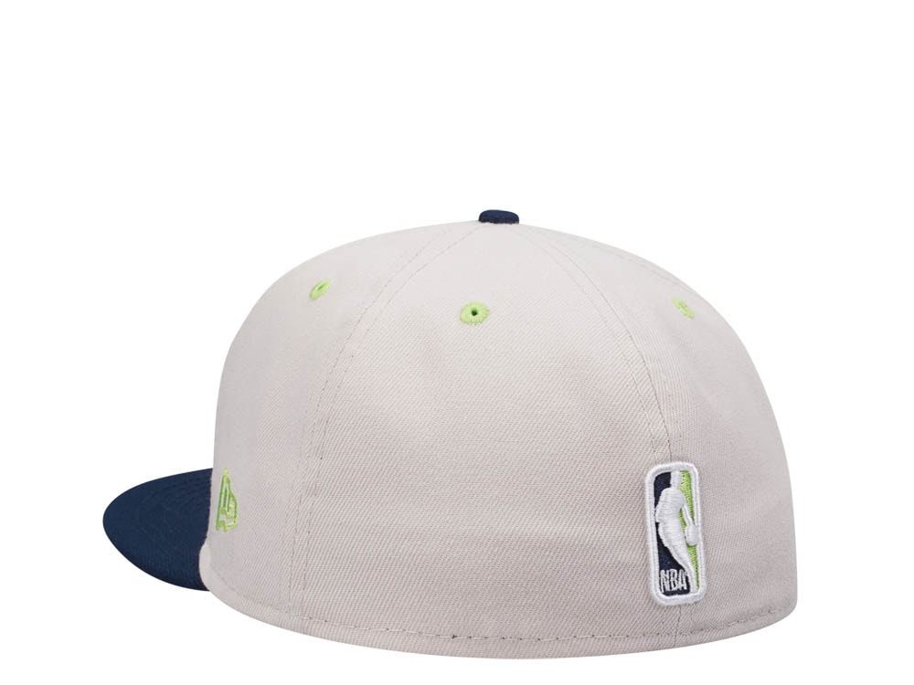 New Era Minnesota Timberwolves Stone Two Tone Edition 59Fifty Fitted Gorra