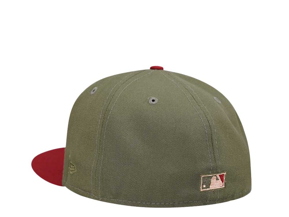 New Era Houston Astros 45th Anniversary Olive Two Tone Edition 59Fifty Fitted Gorra
