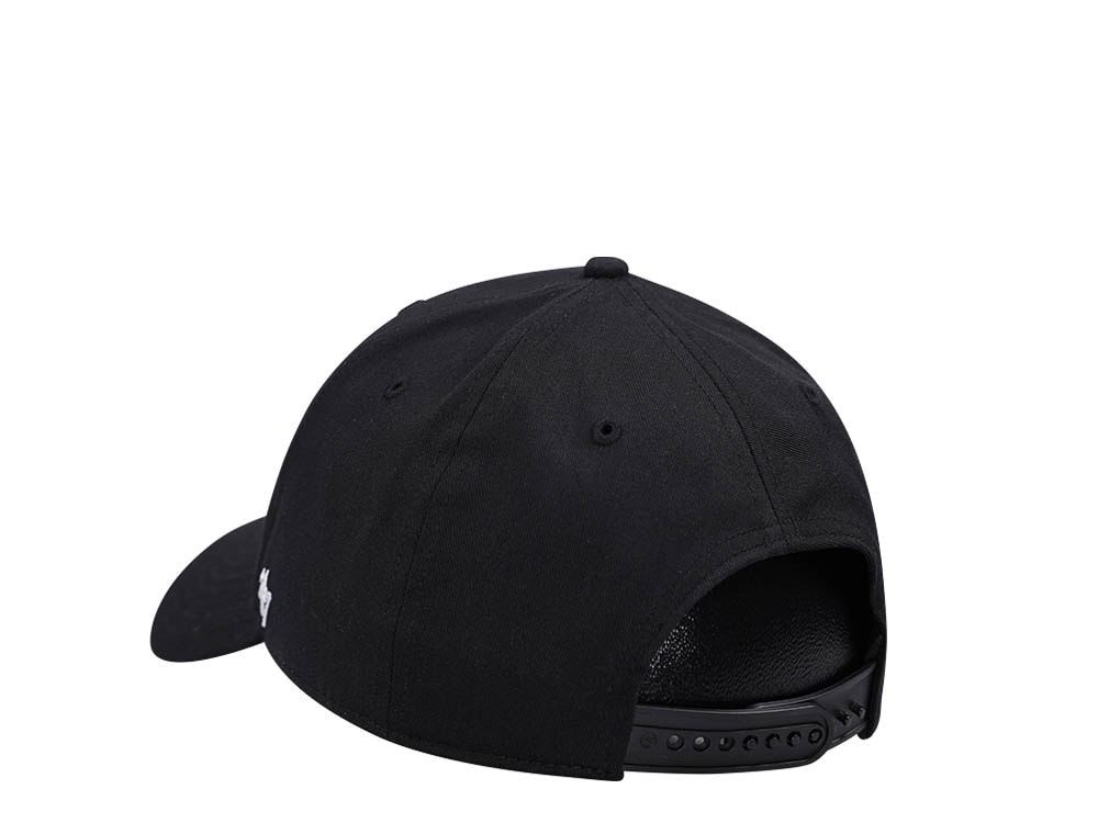 47Brand Los Angeles Dodgers Black Raised Basic MVP Snapback Gorra