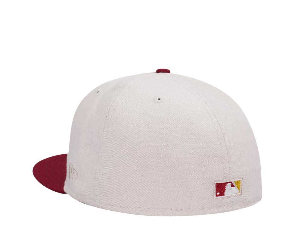 New Era Philadelphia Phillies World Series 2008 Stone Glow Two Tone Edition 59Fifty Fitted Gorra