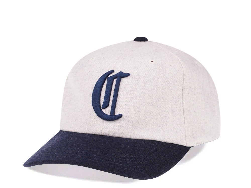 American Needle Chicago Orphans Cream Wool Strapback Gorra