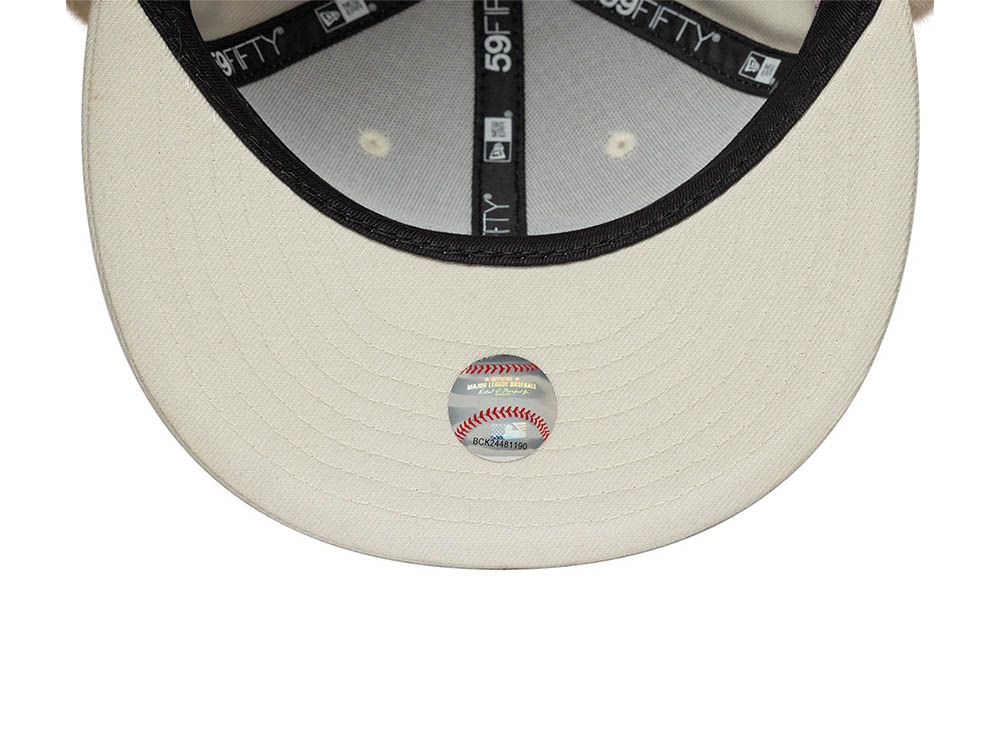 New Era Oakland Athletics World Series 1989 Ivory Prime Edition 59Fifty Dogear Fitted Gorra