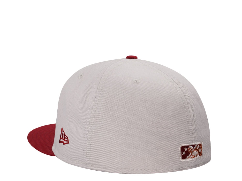 New Era Calgary Cannons Stone Copper Two Tone Edition 59Fifty Fitted Gorra