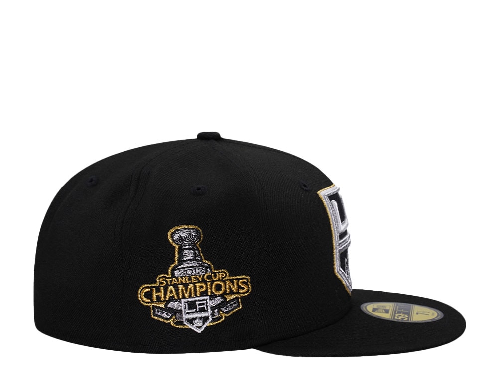 New Era Los Angeles Kings Stanley Cup Champions 2012 Black Gold Edition 59Fifty Fitted Gorra