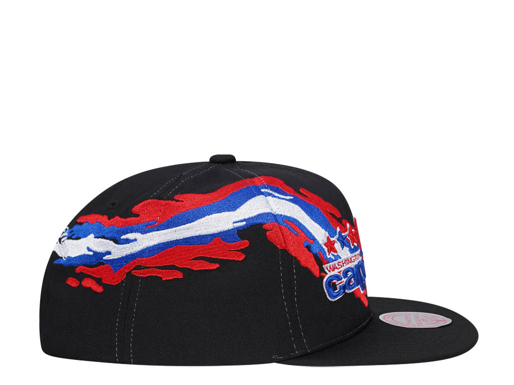 Mitchell & Ness Washington Capitals Vintage Paintbrush Snapback Gorra
