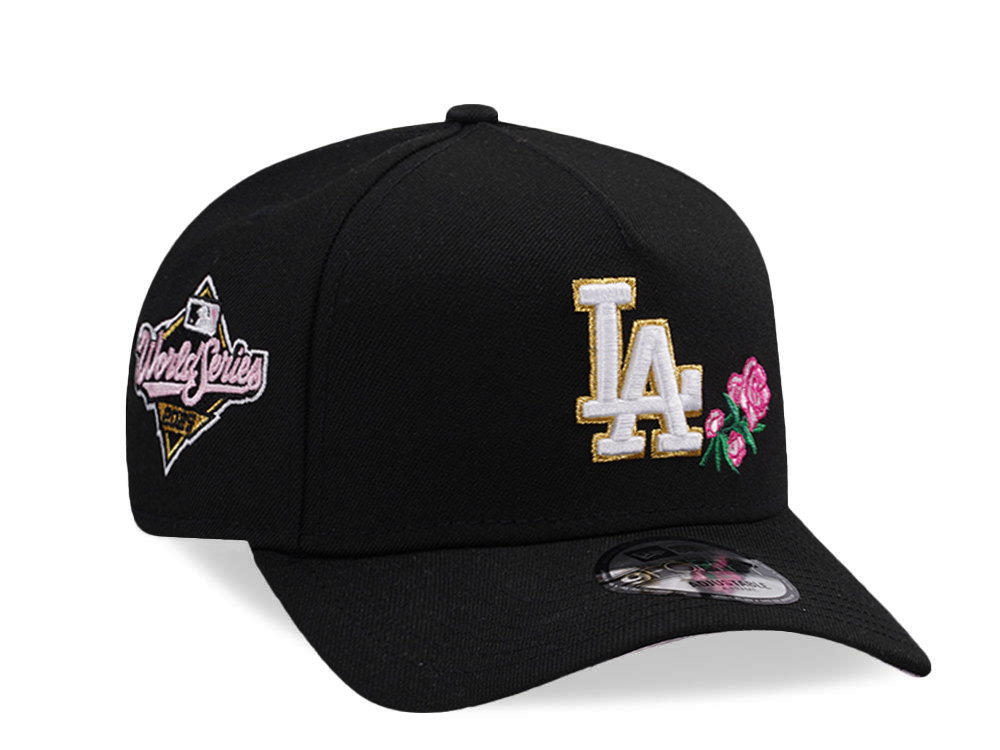New Era Los Angeles Dodgers World Series 2025 Black Prime Edition 9Forty A Frame Snapback Gorra