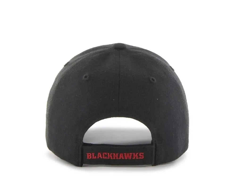 47brand Chicago Blackhawks Classic Curved Strapback Gorra