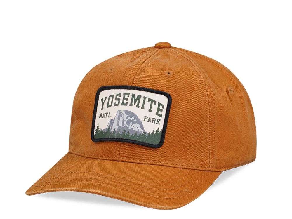 American Needle Yosemite NP Hepcat Brown Casual Strapback Gorra
