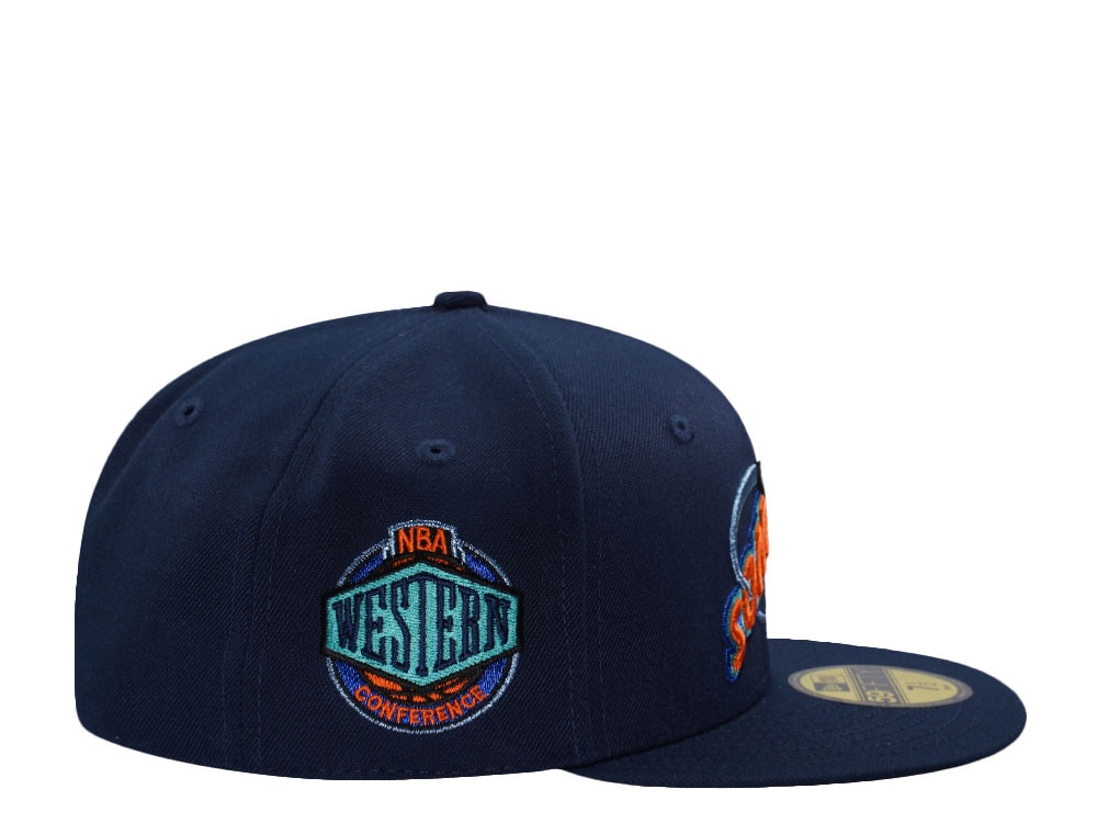 New Era Seattle Supersonics NBA Western Conference Navy Prime Edition 59Fifty Fitted Gorra