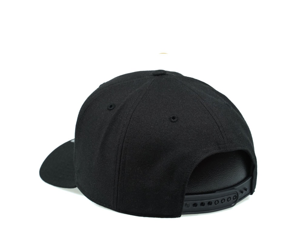 47Brand Anaheim Ducks Cold Zone Classic DP All Black Snapback Gorra