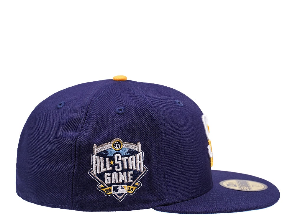New Era San Diego Padres All Star Game 2016 Glacier Blue Edition 59Fifty Fitted Gorra