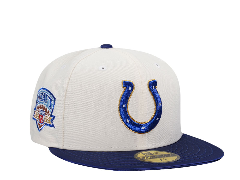 New Era Indianapolis Colts Draft 2002 Legends Two Tone Edition 59Fifty Fitted Gorra