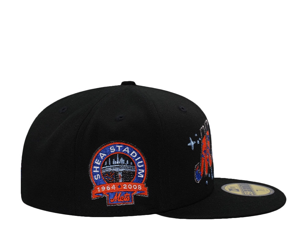 New Era New York Mets Shea Stadium Black Prime Edition 59Fifty Fitted Gorra