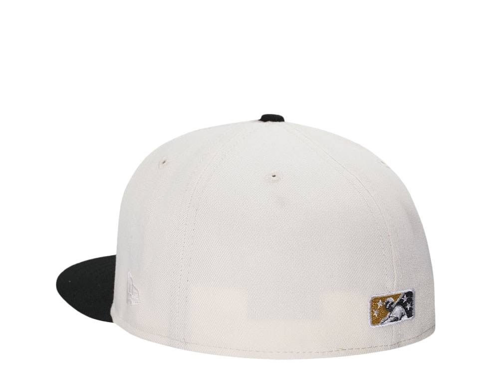 New Era Tulsa Drillers Chrome Black Prime Two Tone Edition 59Fifty Fitted Gorra