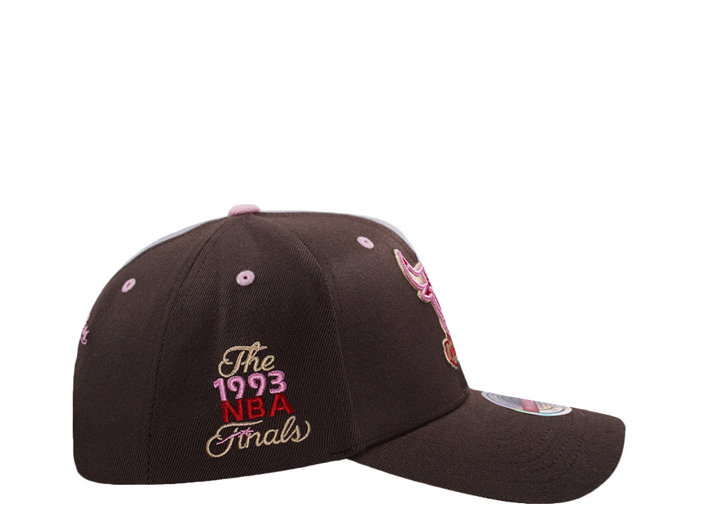 Mitchell & Ness Chicago Bulls NBA Finals 1993 Hardwood Classic Brown Sugar Edition Snapback Gorra