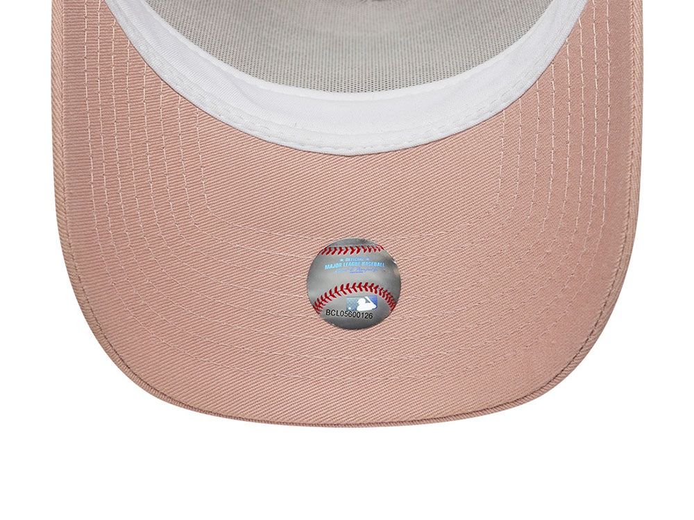 New Era New York Yankees Outline Pink 9Forty A Frame Trucker Snapback Gorra