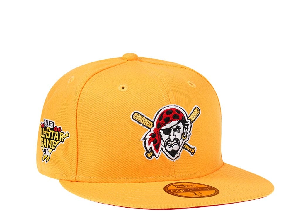 New Era Pittsburgh Pirates All Star Game 2006 Yellow Red Edition 59Fifty Fitted Gorra